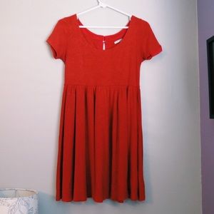 Red Kimchi Blue Babydoll Dress